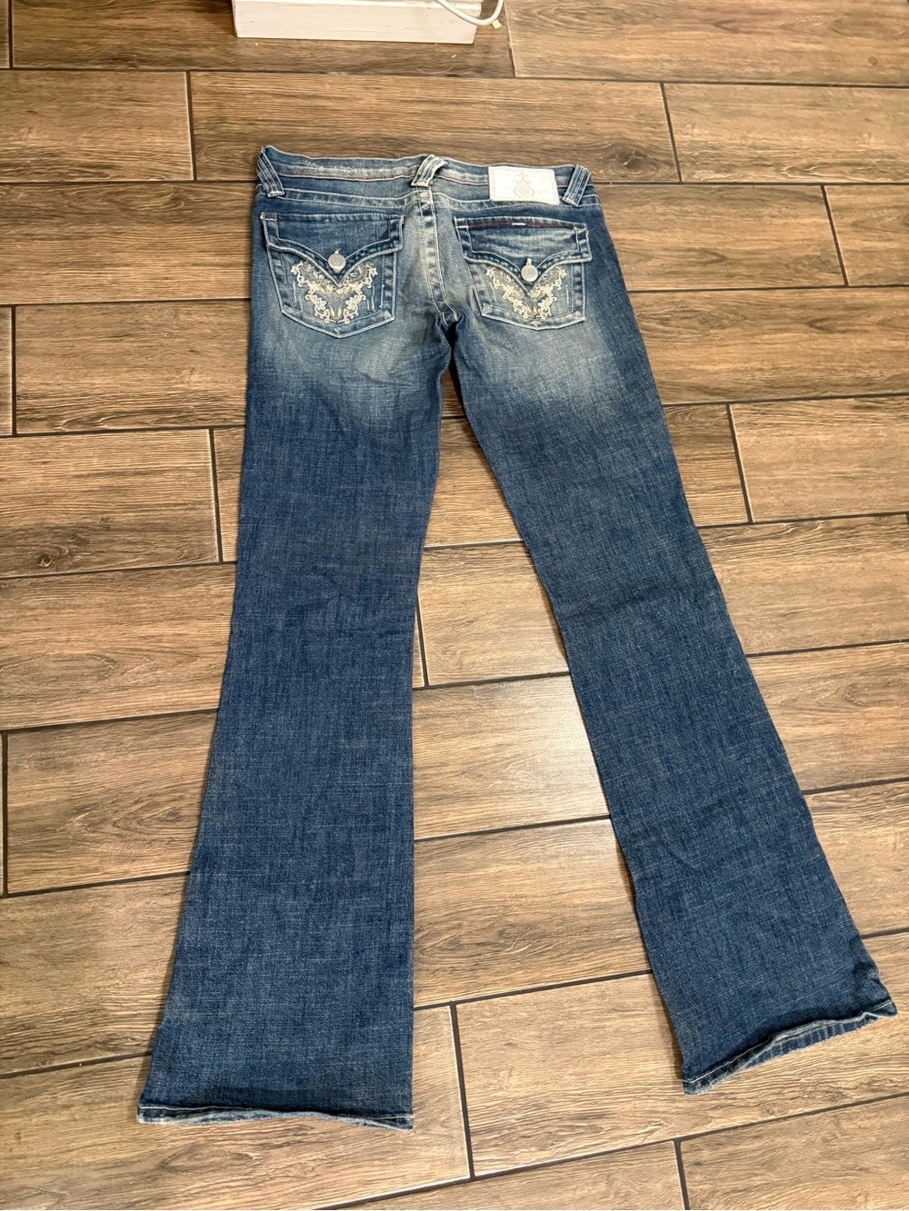 Plastic By Gly Boot Cut Jeans Size 9